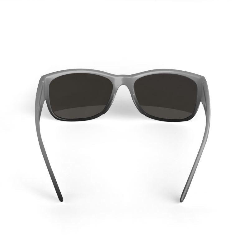 Moonlight Feather Artisan Sunglasses - Silver Sky