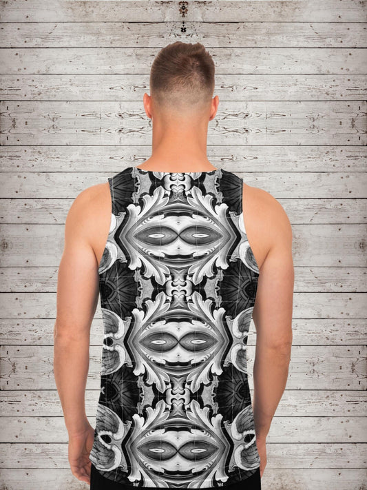 Moonlight Feather Premium Tank Top (Dye Sublimation / Cut & Sew)