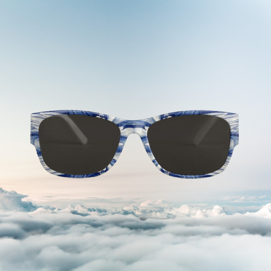 Sky Feather Artisan Sunglasses - Bold & Luxury