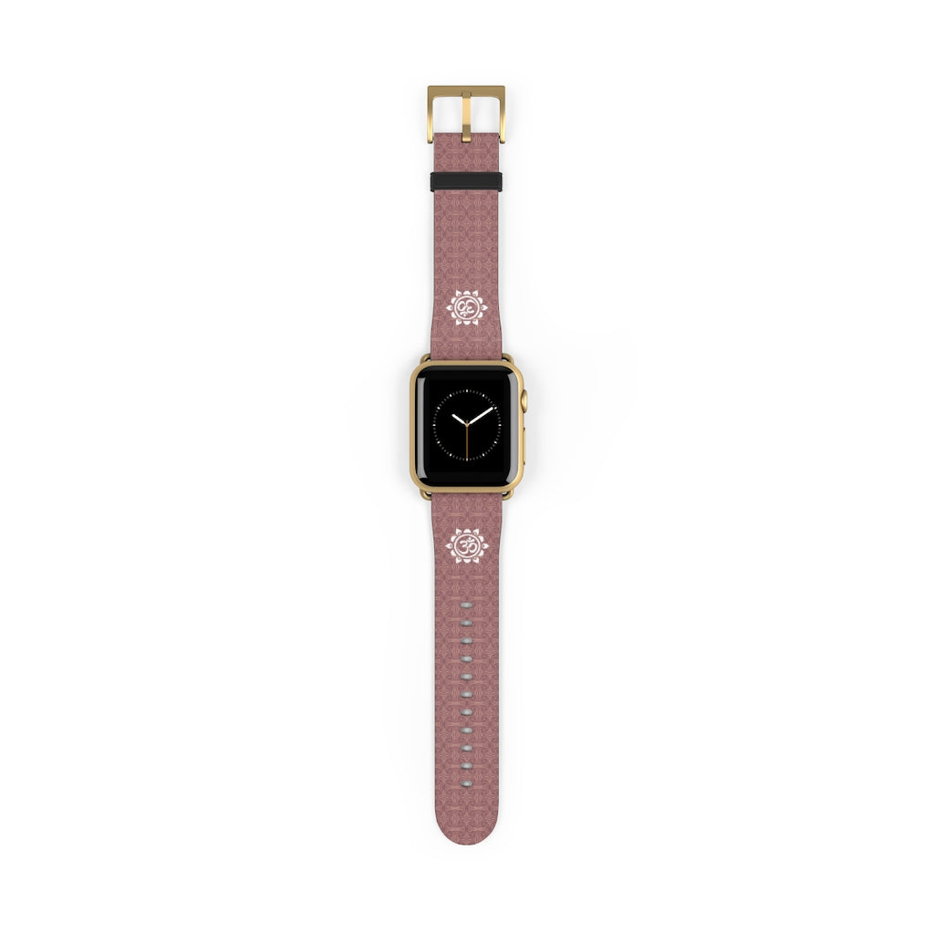 Rose Gold Simple Ohm Apple Watch Band