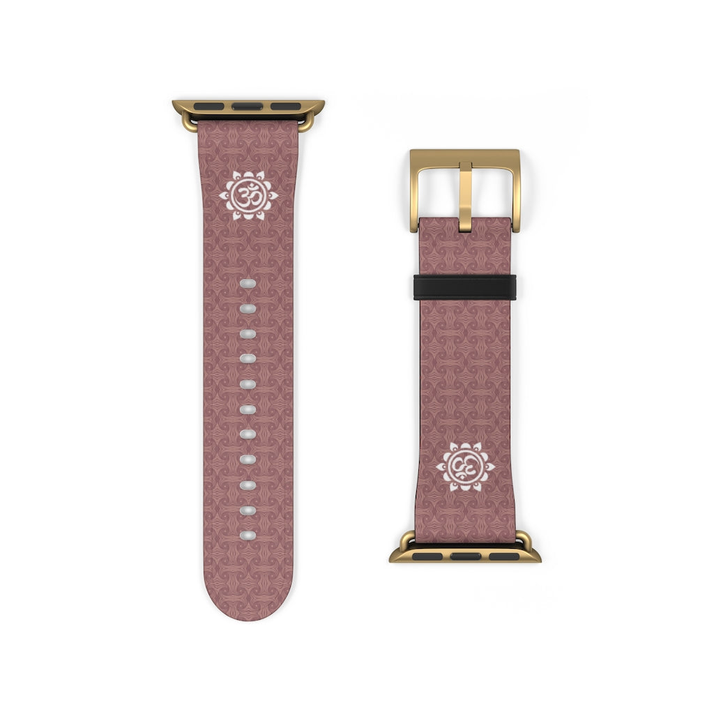 Rose Gold Simple Ohm Apple Watch Band