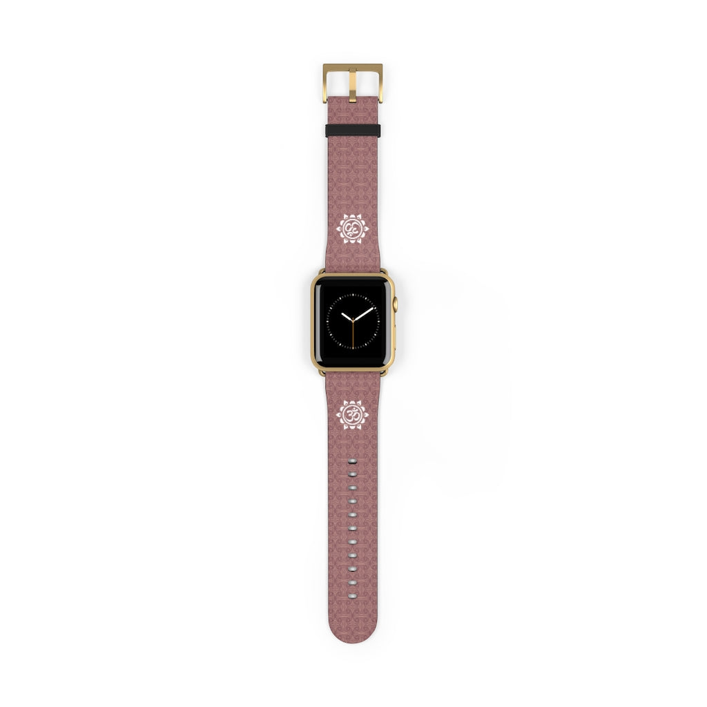 Rose Gold Simple Ohm Apple Watch Band