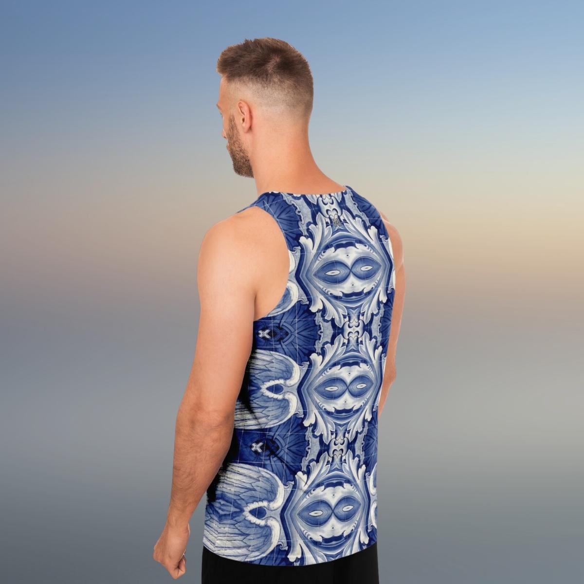 Sky Feather Premium Tank Top (Dye Sublimation / Cut & Sew)