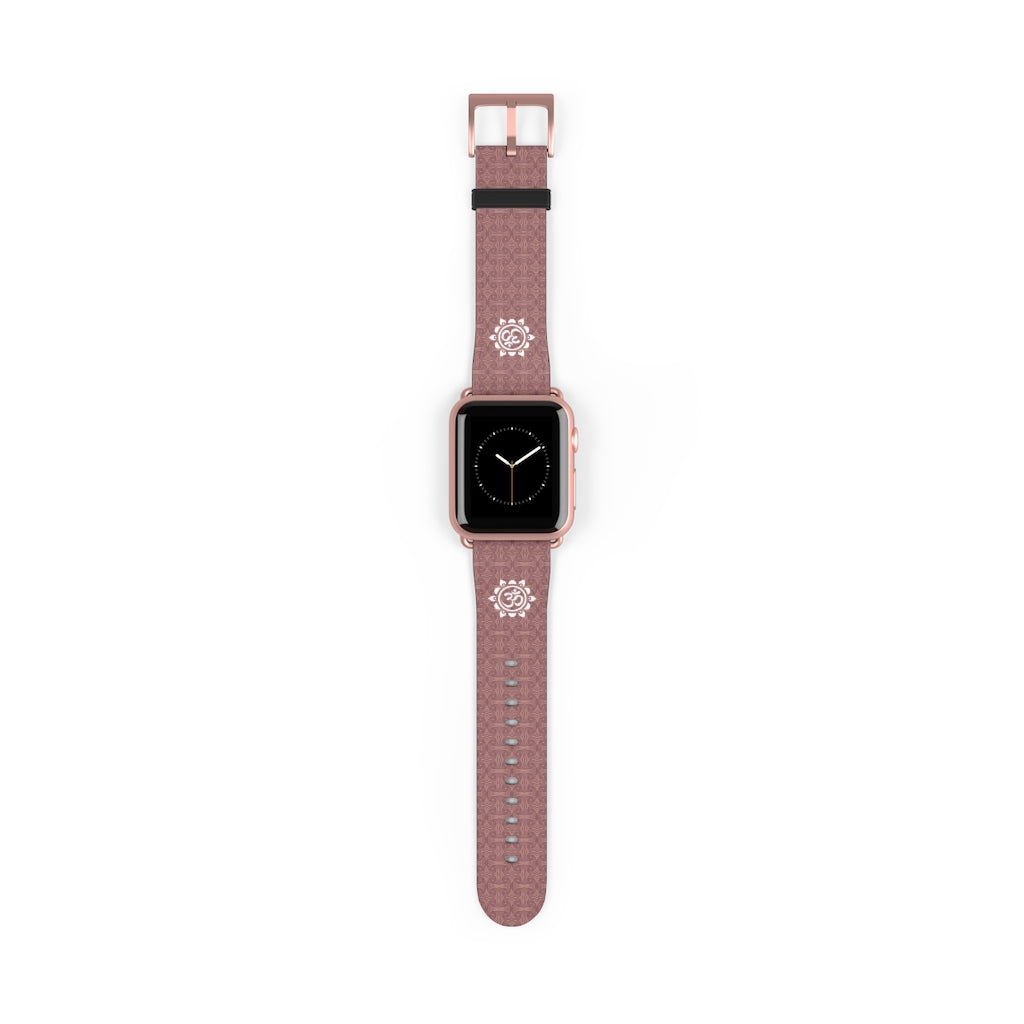 Rose Gold Simple Ohm Apple Watch Band