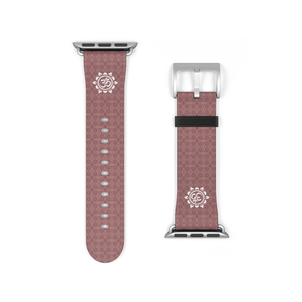 Rose Gold Simple Ohm Apple Watch Band