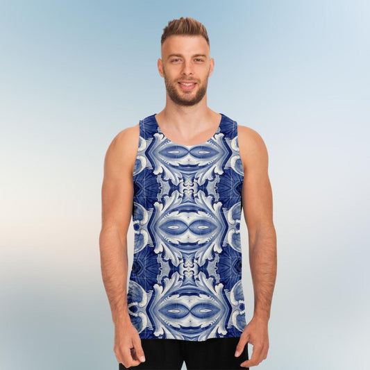 Sky Feather Premium Tank Top (Dye Sublimation / Cut & Sew)