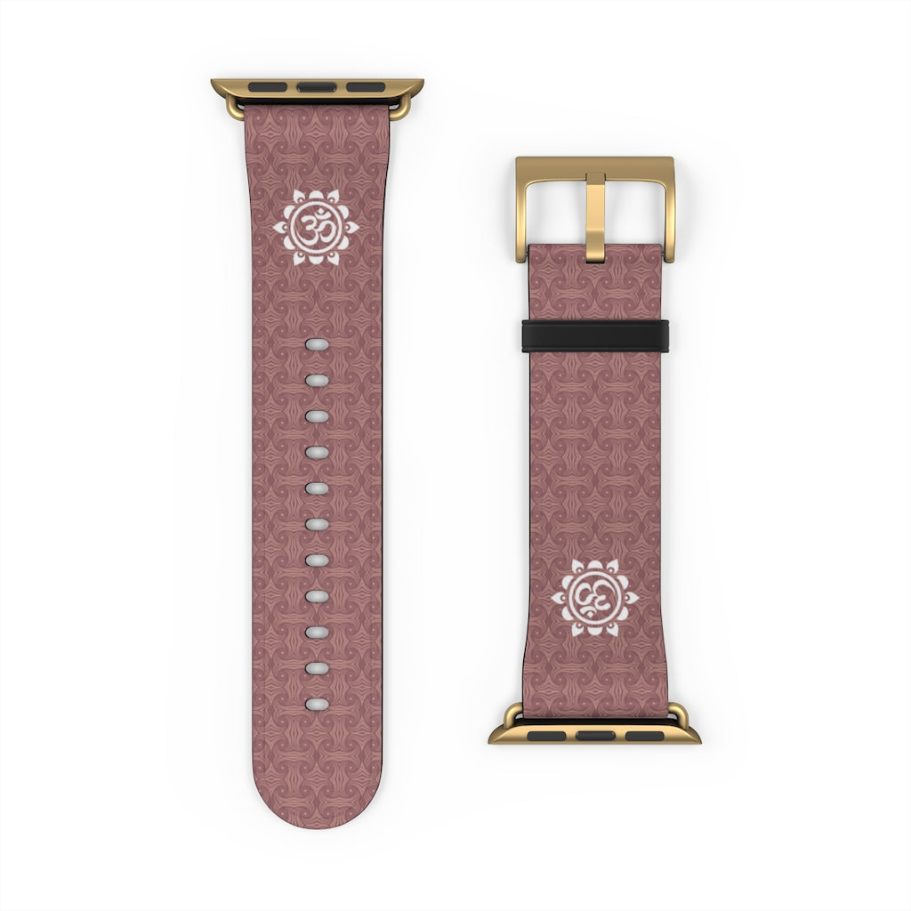 Rose Gold Simple Ohm Apple Watch Band