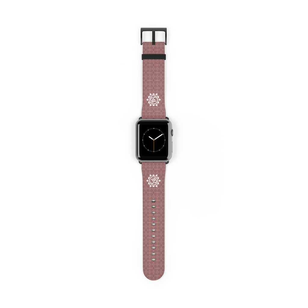 Rose Gold Simple Ohm Apple Watch Band