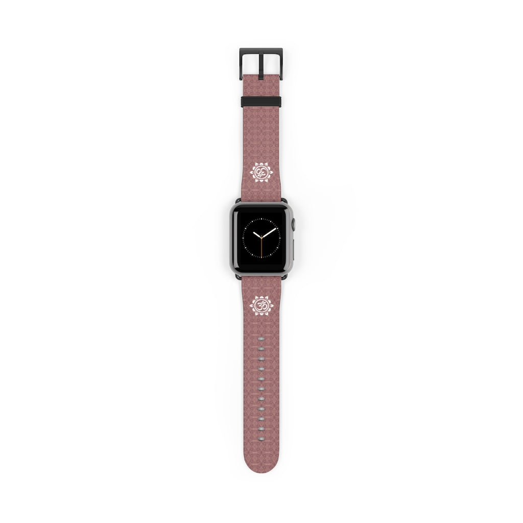 Rose Gold Simple Ohm Apple Watch Band