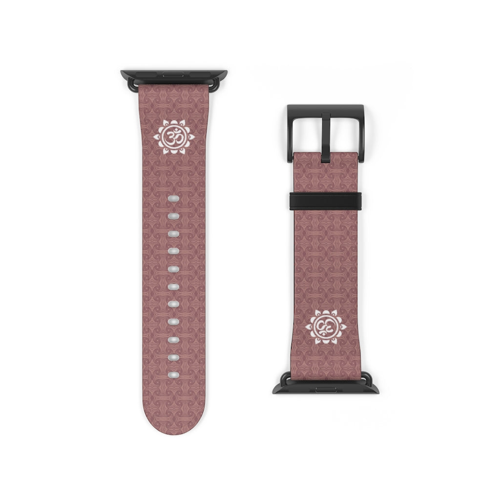 Rose Gold Simple Ohm Apple Watch Band