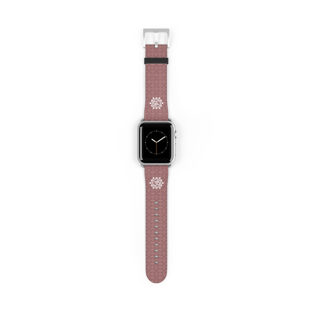 Rose Gold Simple Ohm Apple Watch Band