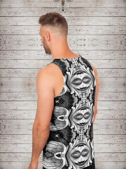 Moonlight Feather Premium Tank Top (Dye Sublimation / Cut & Sew)